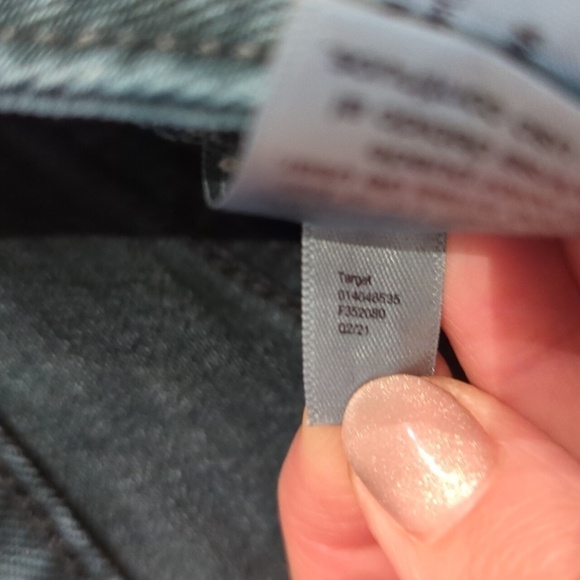 Universal Thread Target Curvy Vintage Straight Jeans Blue Green 4/27R - Picture 7 of 9